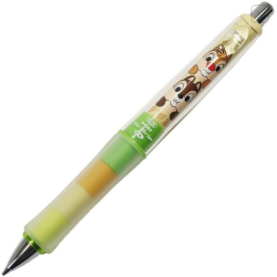 Japan Disney Dr. Grip Play Border Shaker Mechanical Pencil - Chip & Dale : Food - 3