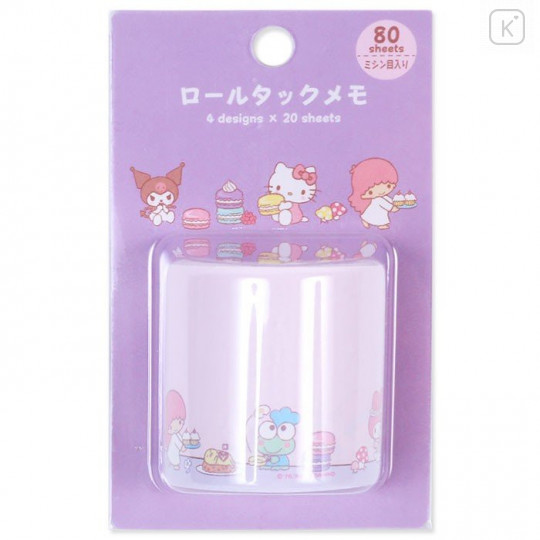 Japan Sanrio Sticker Memo Roll Tape - Sanrio Family - 2