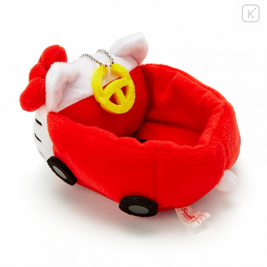 Japan Sanrio Key Chain Plush Car - Hello Kitty - 2
