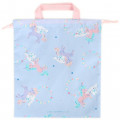 Japan Sanrio Drawstring Bag with Handle - Cinnamoroll & Unicorn - 2