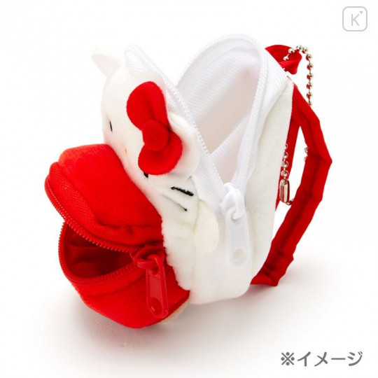 Japan Sanrio Mini Backpack Mascot Keychain - My Melody - 4