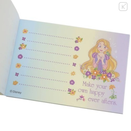 Japan Disney Mini Notepad - Rapunzel Never Stop Dreaming - 3
