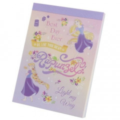 Japan Disney Mini Notepad - Rapunzel Go Live Your Dream