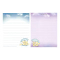 Japan Pokemon Letter Envelope Set - Pikachu Umbrella - 3