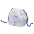 Japan Nintendo Drawstring Bag - Kirby Lollipop Lunch Bag - 1