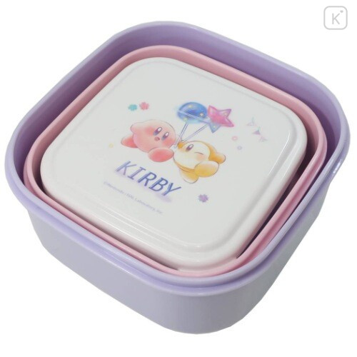 Japan Kirby Bento Lunch Box Set - Lollipop - 3