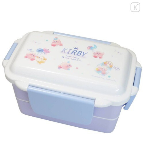 Japan Kirby Bento Lunch Box 2-Stage - Lollipop - 1