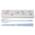 Japan Kirby Chopsticks & Spoon Set - Lollipop - 1