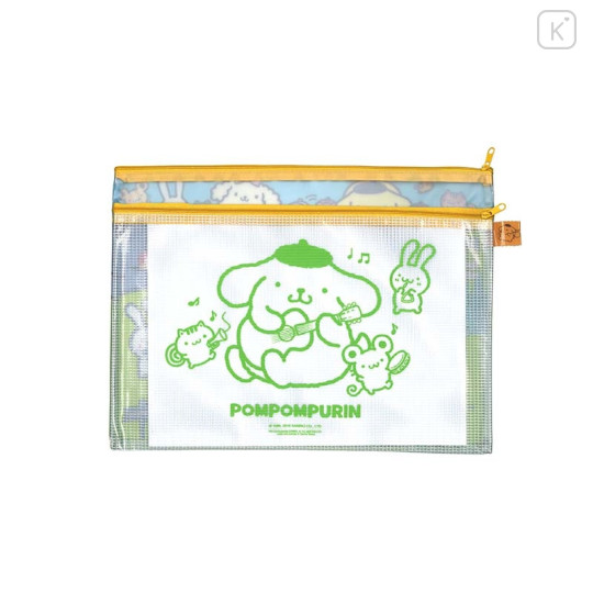 Sanrio A4 Zip Folder - Pompompurin : B - 2