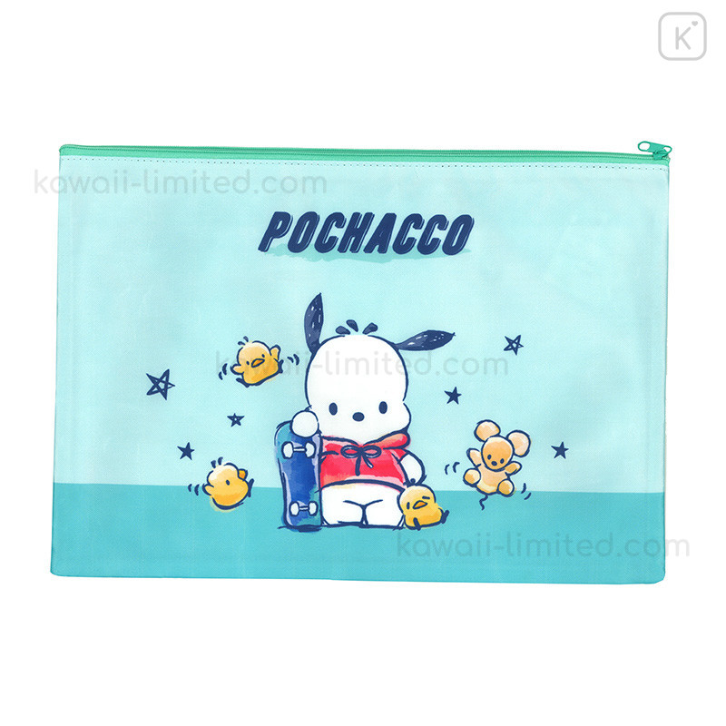 Sanrio A4 Zip Folder - Pochacco : B | Kawaii Limited