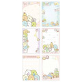 Japan San-X Memo & Mini Eraser Set - Sumikko Gurashi : Mogura Home B - 2
