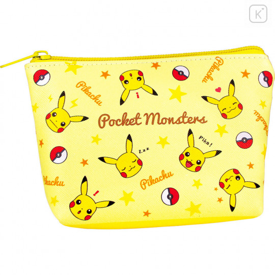 Japan Pokemon Triangular Pouch - Pikachu - 1