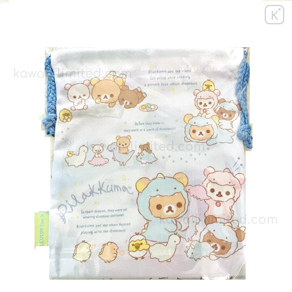 rilakkuma drawstring bag