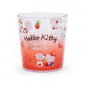 Japan Sanrio Clear Plastic Tumbler - Hello Kitty - 1