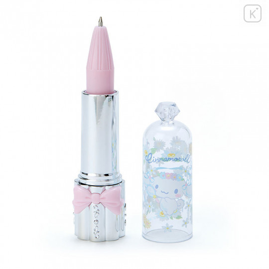 Japan Sanrio Cosmetic Lip-shaped Ball Pen - Cinnamorol - 2