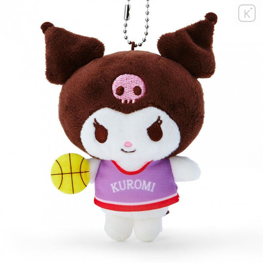 Japan Sanrio Sports Ball Chain Plush - Kuromi - 2