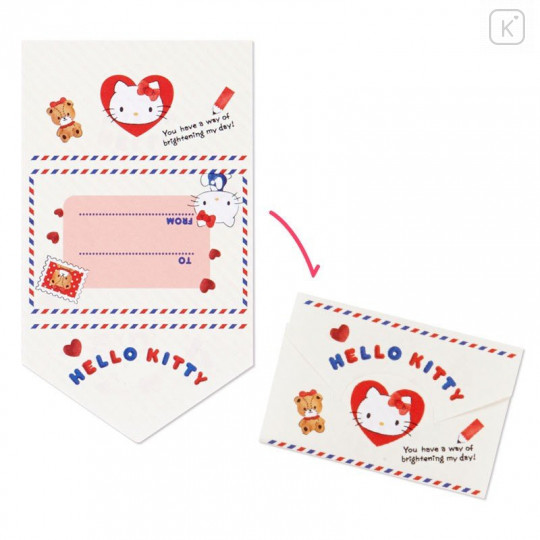 Japan Sanrio DIY Letter Set - Hello Kitty - 6
