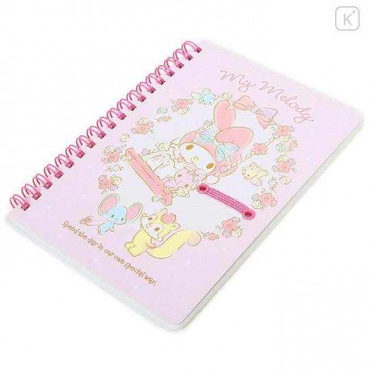 Japan Sanrio B6 Twin Ring Notebook - My Melody - 3