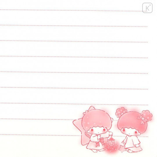Japan Sanrio B6 Twin Ring Notebook - Little Twin Stars - 5