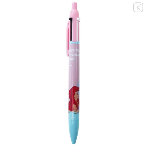 Japan Disney 2+1 Multi Ballpoint Pen & Mechanical Pencil - Ariel - 1