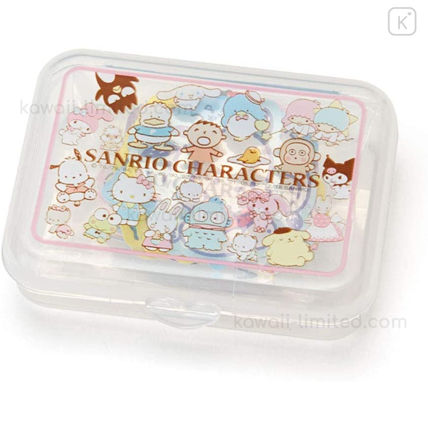 Japan Sanrio Sticker With Case - Sanrio Family | Kawaii Limited