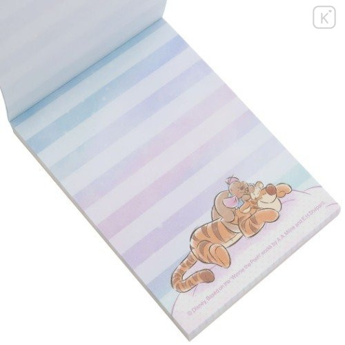 Japan Disney Mini Notepad - Winnie the Pooh & Friends Sky - 2