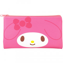 Japan Sanrio Flat Artificial Leather Pouch - My Melody