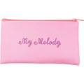 Japan Sanrio Flat Artificial Leather Pouch - My Melody - 2