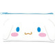 Japan Sanrio Flat Artificial Leather Pouch - Cinnamoroll