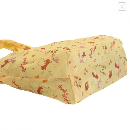 Japan Disney Smart Eco Shopping Bag - Winnie the Pooh / Yellow - 3