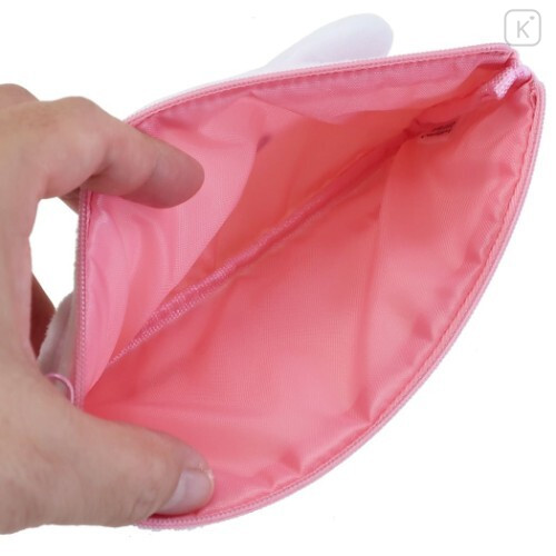 Japan Sumikko Gurashi Stuffy Flat Pouch (M) - Shirokuma - 3