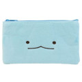 Japan Sumikko Gurashi Stuffy Flat Pouch (M) - Lizard - 1