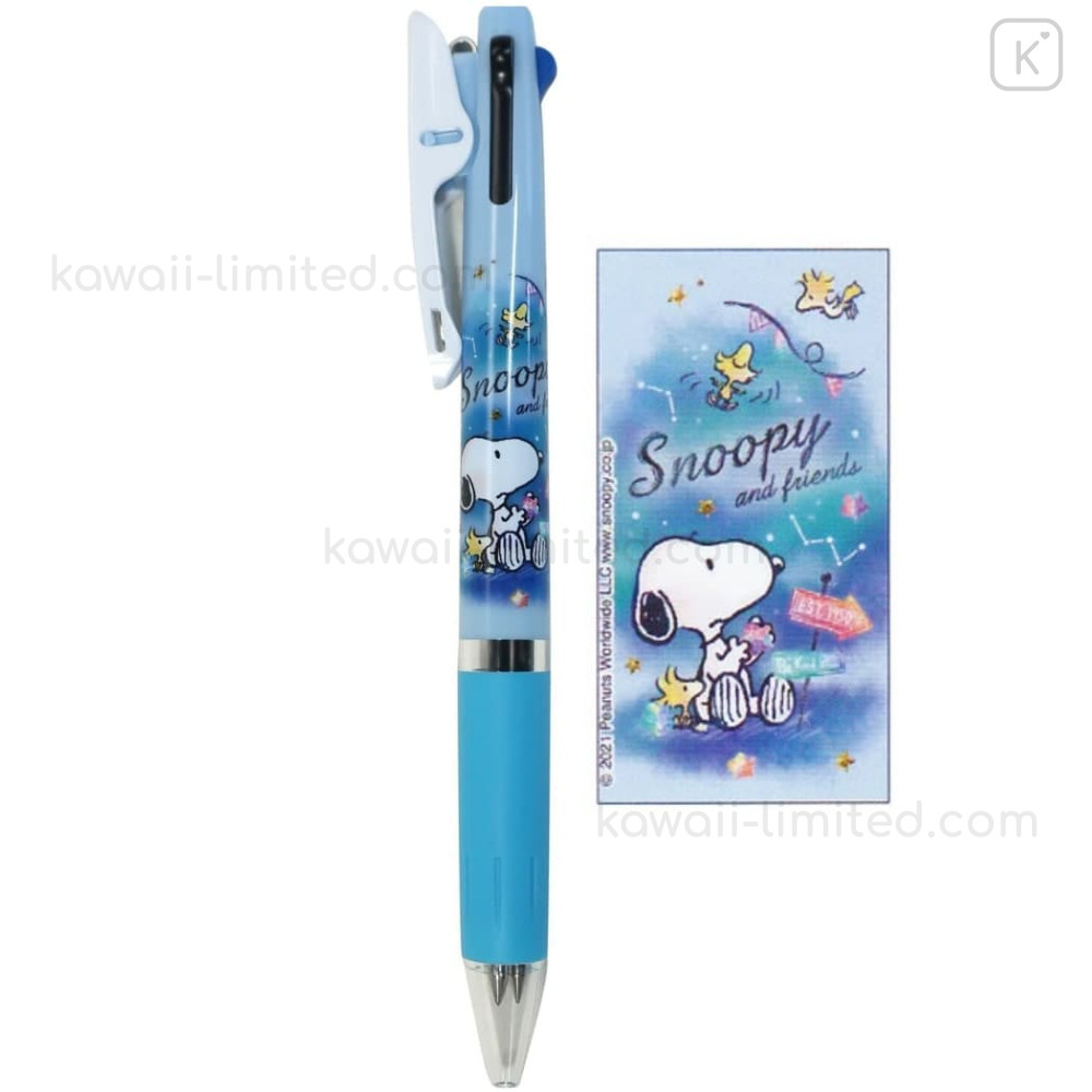 Japan Peanuts Jetstream 3 Color Multi Ball Pen Snoopy Kawaii Limited Japan Peanuts Jetstream 3 Color Multi Ball Pen Snoopy Kawaii Limited