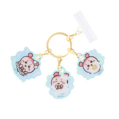 Japan Chiikawa Acrylic Charm Keychain - Furuhonya Kani-chan : Magical Chiikawa