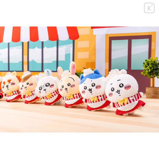 Japan Chiikawa Restaurant Mascot Holder - Furuhonya Kani-chan : Waitstaff - 3