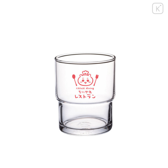 Japan Chiikawa Glass Tumbler - Chiikawa Restaurant - 1