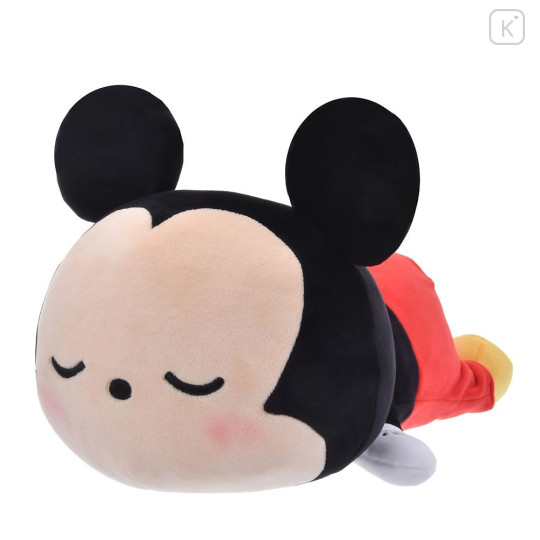 Japan Disney Store Plush Toy - Mickey : Koro Koro Style Sleeping Friend - 1