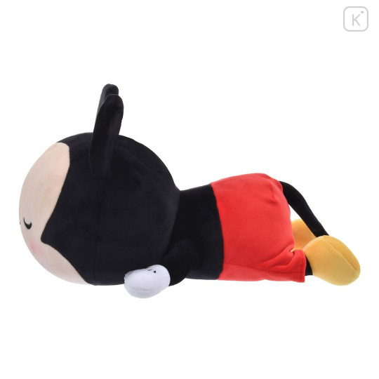 Japan Disney Store Plush Toy - Mickey : Koro Koro Style Sleeping Friend - 4