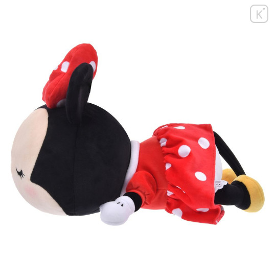 Japan Disney Store Plush Toy - Minnie : Koro Koro Style Sleeping Friend - 4