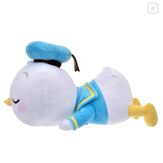Japan Disney Store Plush Toy - Donald : Koro Koro Style Sleeping Friend - 4