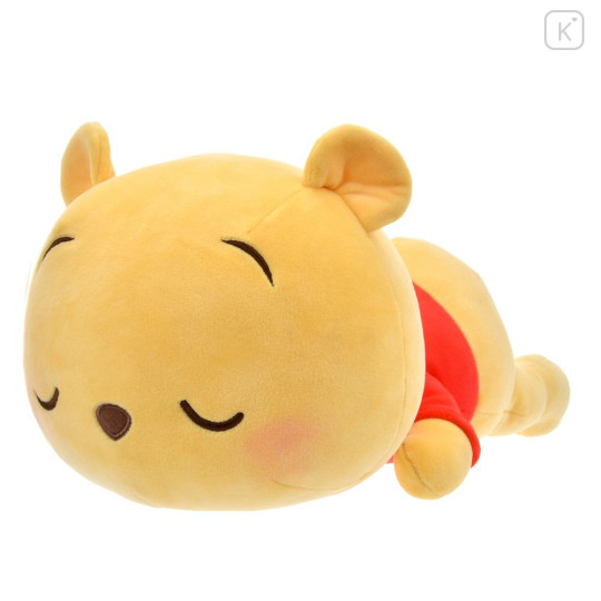 Japan Disney Store Plush Toy - Pooh : Koro Koro Style Sleeping Friend - 1