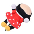 Japan Disney Store Plush Mascot Keychain - Minnie : Koro Koro Style Sleeping Friend - 6