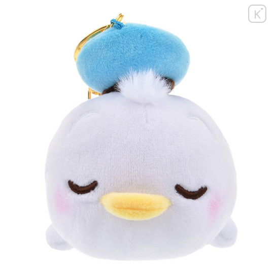 Japan Disney Store Plush Mascot Keychain - Donald : Koro Koro Style Sleeping Friend - 2
