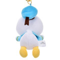 Japan Disney Store Plush Mascot Keychain - Donald : Koro Koro Style Sleeping Friend - 5