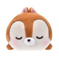 Japan Disney Store Plush Mascot Keychain - Chip : Koro Koro Style Sleeping Friend - 2
