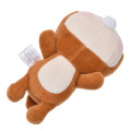 Japan Disney Store Plush Mascot Keychain - Chip : Koro Koro Style Sleeping Friend - 6