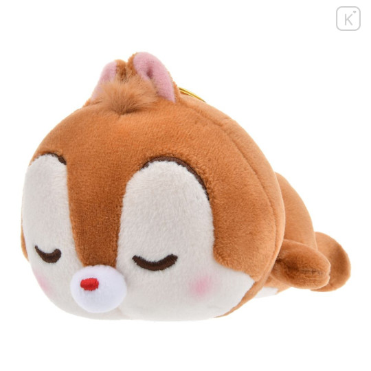 Japan Disney Store Plush Mascot Keychain - Dale : Koro Koro Style Sleeping Friend - 1