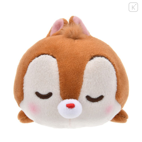 Japan Disney Store Plush Mascot Keychain - Dale : Koro Koro Style Sleeping Friend - 2