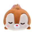 Japan Disney Store Plush Mascot Keychain - Dale : Koro Koro Style Sleeping Friend - 2