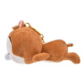 Japan Disney Store Plush Mascot Keychain - Dale : Koro Koro Style Sleeping Friend - 3